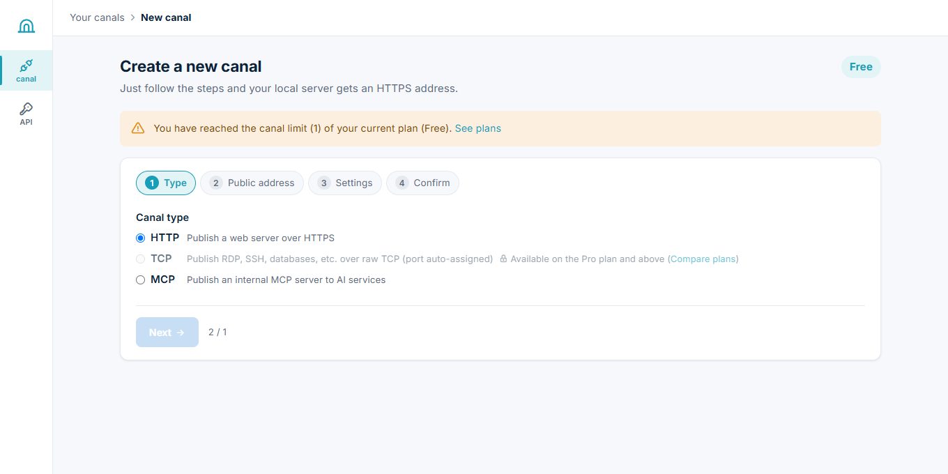 wirecanal.json on the Setup tab